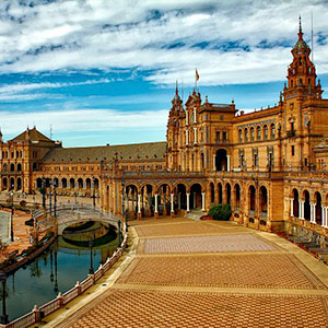 Seville, Spain Plaza de España "