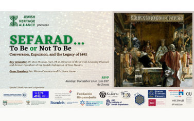 A poster of the exhibition " tarad... It's not to be "